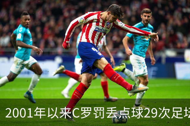 2001年以来C罗罚丢点球29次足坛第一，命中率反而比梅西高出 8%